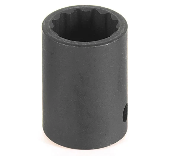 Grey Pneumatic 1/2" Drive x 35mm Standard - 12 Point Socket (2135M)