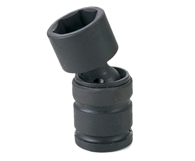 Grey Pneumatic 1/2" Drive x 1-1/4" Standard Univ. 12pt Socket (2140U)