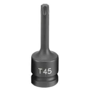 Grey Pneumatic 1/2" Drive x T45 Int. Star Impact Driver Socket (2145T)