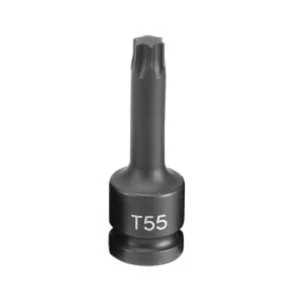 Grey Pneumatic 1/2" Drive x T55 Int. Star Impact Driver Socket (2155T)