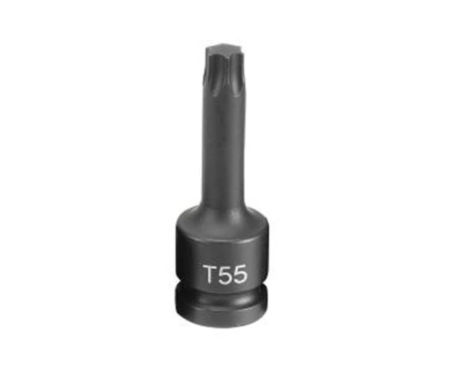 Grey Pneumatic 1/2" Drive x T55 Int. Star Impact Driver Socket (2155T)