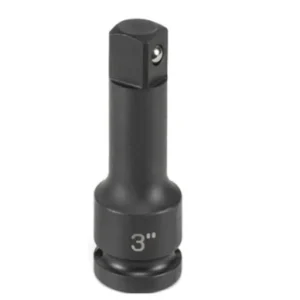 Grey Pneumatic 1/2" Dr. x 3" Extension w/ Friction Ball Socket (2243E)