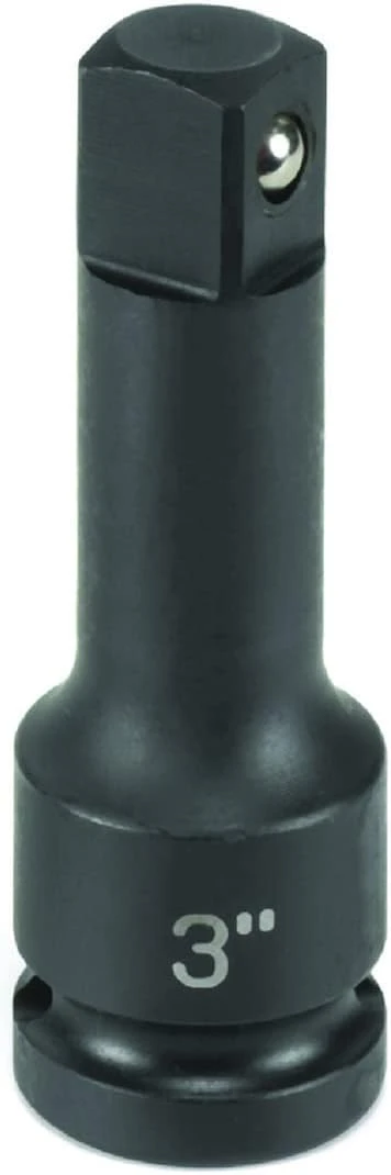 Grey Pneumatic 1/2" Drive x 3" Extension w/Locking Pin Socket (2243EL)