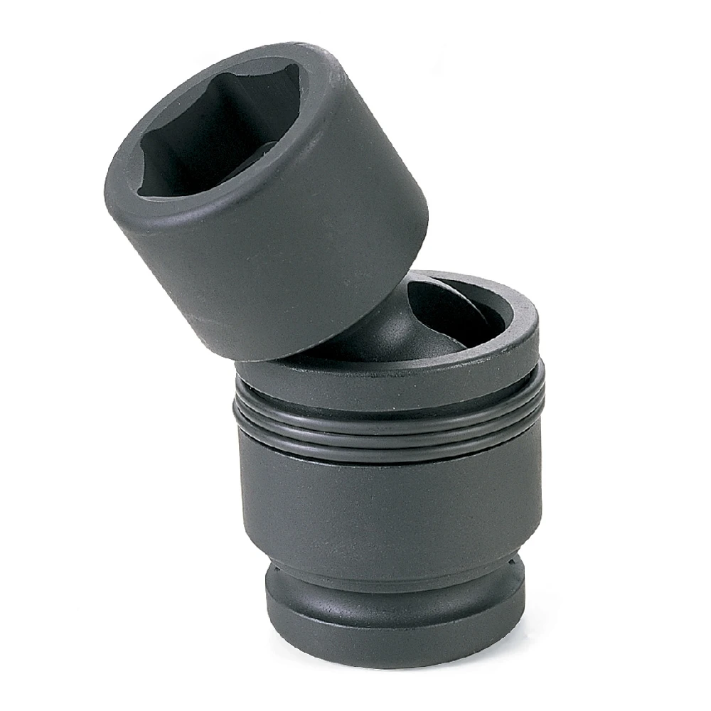 Grey Pneumatic 27Mm X 6 Point Short 1" Drive Universal Impact Socket (4027UM)