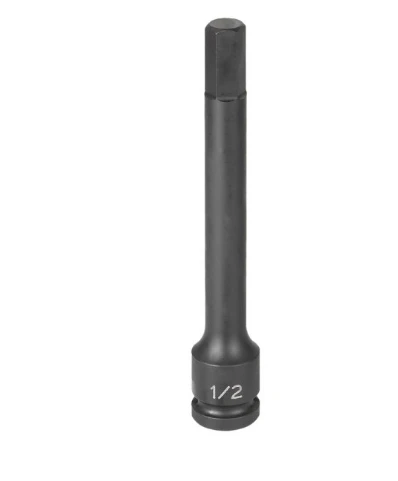 Grey Pneumatic 1/2" Drive x 10mm Hex Driver 6" Length Socket (29106M)
