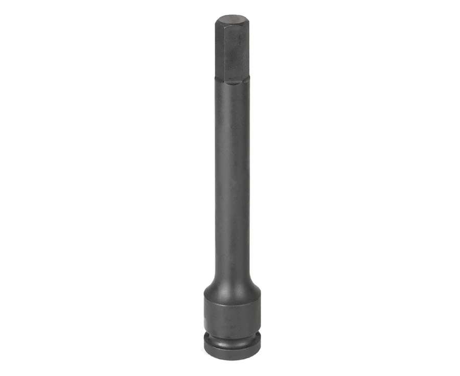 Grey Pneumatic 1/2" Drive x 3/8" Hex Driver 6" Length Socket (29126F)