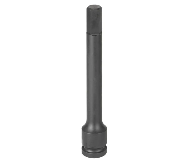Grey Pneumatic 1/2" Drive x 1/2" Hex Driver 6" Length Socket (29166F)
