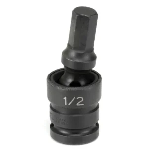 Grey Pneumatic 1/2" Drive x 1/2" Universal Hex Driver Socket (2916UF)