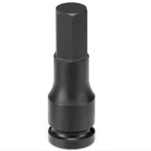 Grey Pneumatic 1/2" Drive x 17mm Hex Driver Socket (2917M)