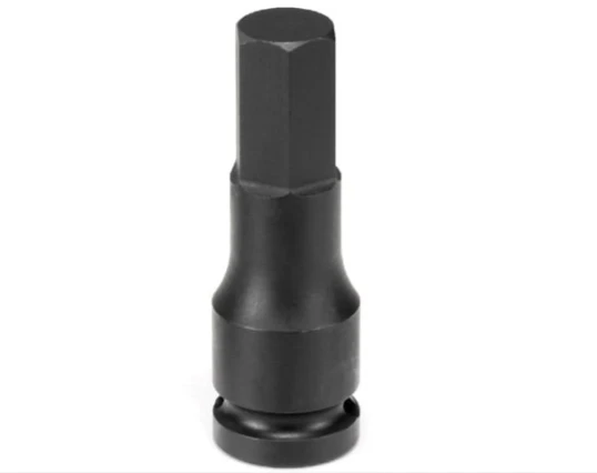 Grey Pneumatic 1/2" Drive x 17mm Hex Driver Socket (2917M)