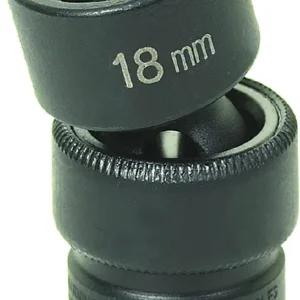 Grey Pneumatic 3/8" Drive 21 Mm 12-Point Standard Impact U-Joint (1121UM)