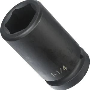 Grey Pneumatic 1" Drive x 1-1/4" Deep Socket (4040D)