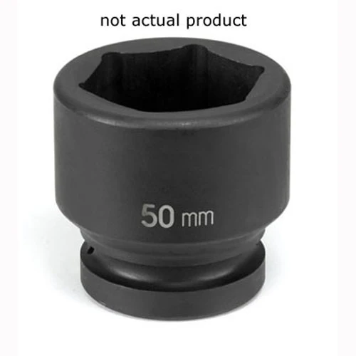 Grey Pneumatic 1" Drive x 70mm Standard Socket (4070M)