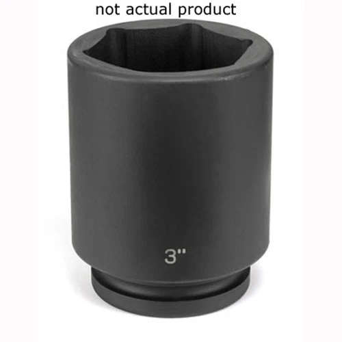 Grey Pneumatic 1" Drive x 2-3/8" Deep Socket (4076D)