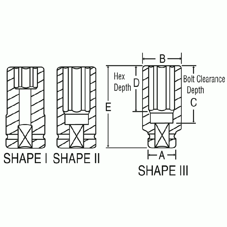 Grey Pneumatic 1" Drive x 2-7/16" Deep Socket (4078D) — product image 2