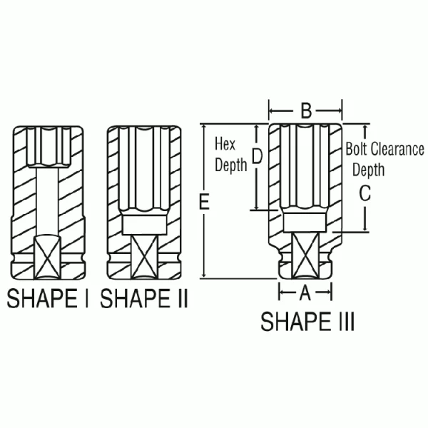 Grey Pneumatic 1" Drive x 85mm Deep Length Impact Socket (4085MD)