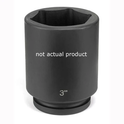 Grey Pneumatic 1" Drive x 3-1/8" Deep Socket (4100D)