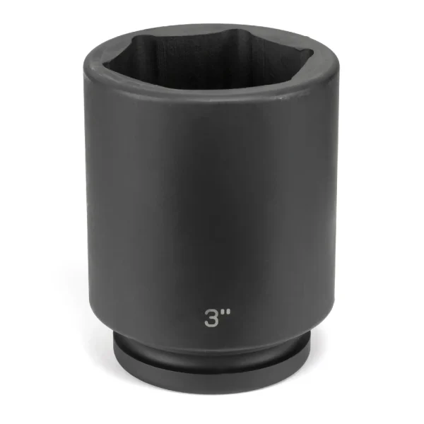 Grey Pneumatic 1" Drive x 3-3/4" Deep Length Impact Socket (4120D)