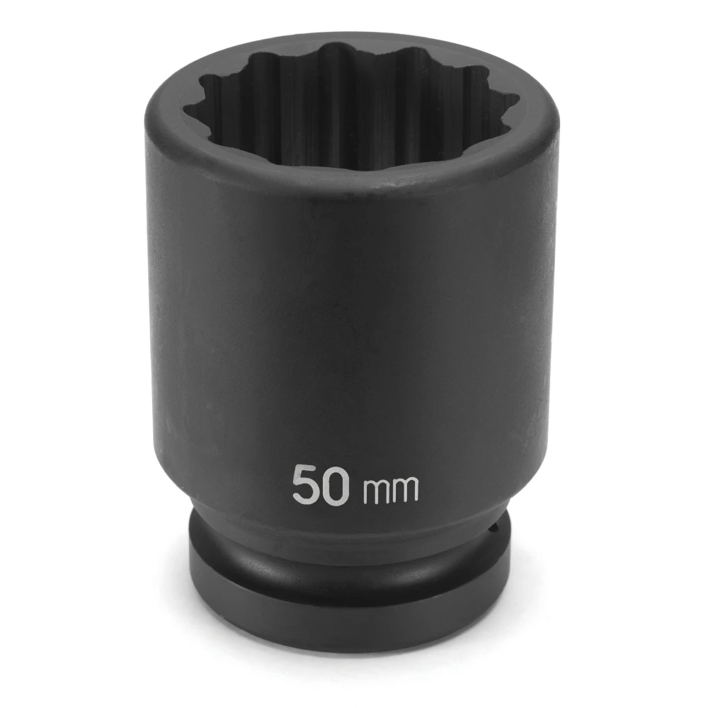 Grey Pneumatic 1" Drive x 85mm Deep Length Impact Socket 12pt (4185MD)