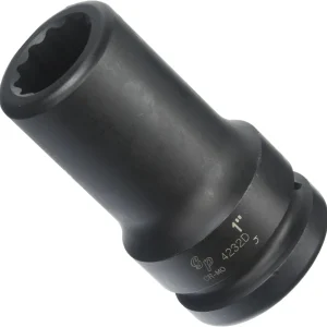 Grey Pneumatic 1" Drive x 1" Deep - 12 Point Socket (4232D)