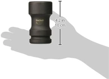 Grey Pneumatic 1" Drive x 41mm x 21mm Square Socket (4241MC) — product image 3
