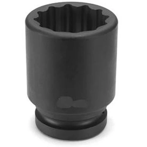 Grey Pneumatic 1" Drive x 3-1/2" Deep - 12 Point Socket (4312D)