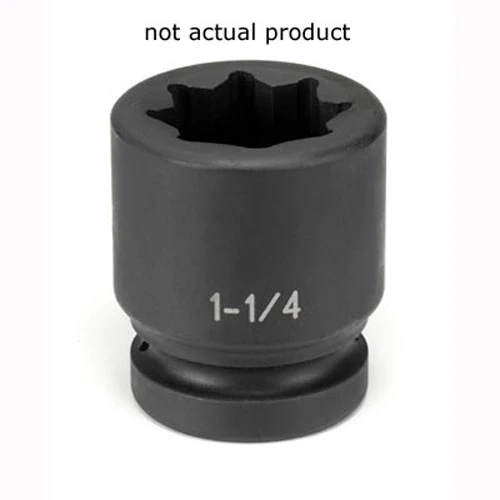 Grey Pneumatic 1" Drive x 1-13/16" Standard - 8 Point Socket (4558S)