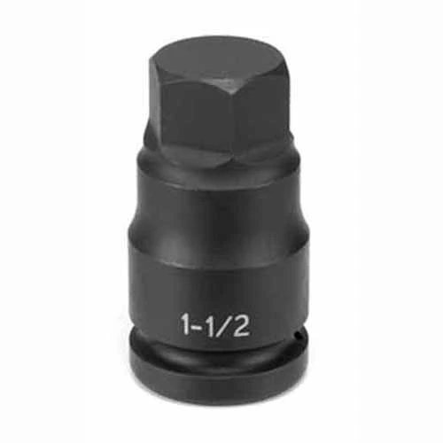 Grey Pneumatic 1" Drive x 1-5/16" Hex Driver Socket (4942F)