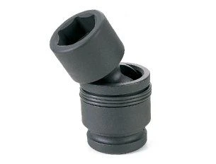 Grey Pneumatic 50Mm X 6 Point Short 1" Drive Universal Impact Socket (4050UM)