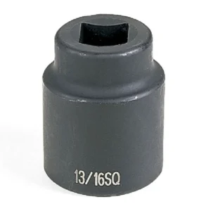 Grey Pneumatic #5 Spline x 13/16" Square - 4 Point Socket (5313S)