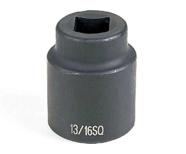 Grey Pneumatic #5 Spline x 13/16" Square - 4 Point Socket (5313S)