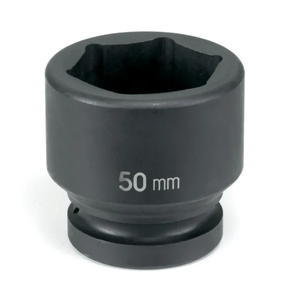 Grey Pneumatic 1-1/2" Dr. x 80mm Standard Length Impact Socket (6080M)