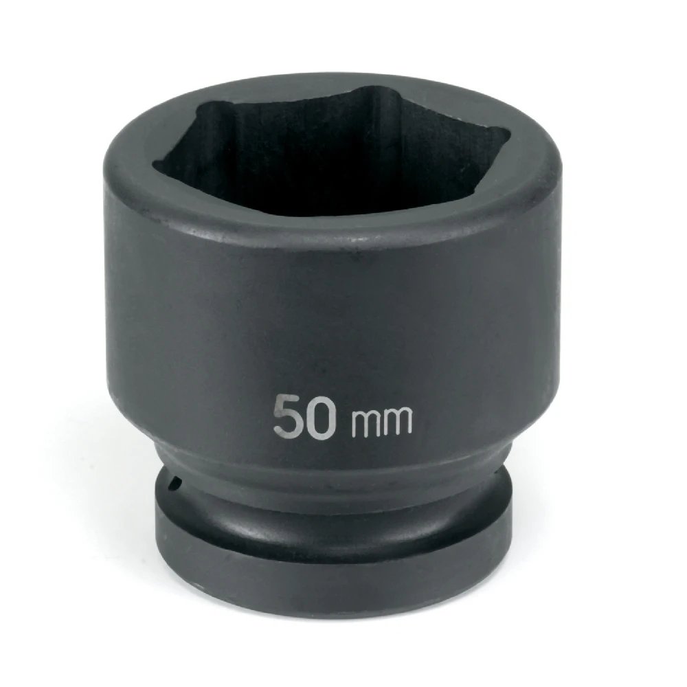 Grey Pneumatic 1-1/2" Dr. x 90mm Standard Length Impact Socket (6090M)