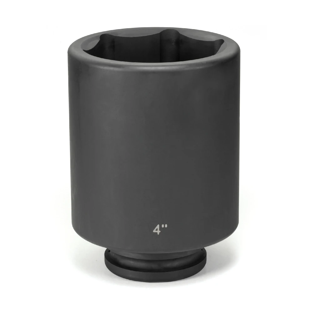 Grey Pneumatic 1-1/2" Drive x 3" Deep Length Impact Socket (6096D)