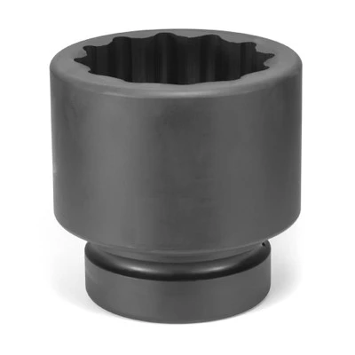 Grey Pneumatic 2-1/2" Dr. x 120mm Standard Impact Socket 12pt (72120M)