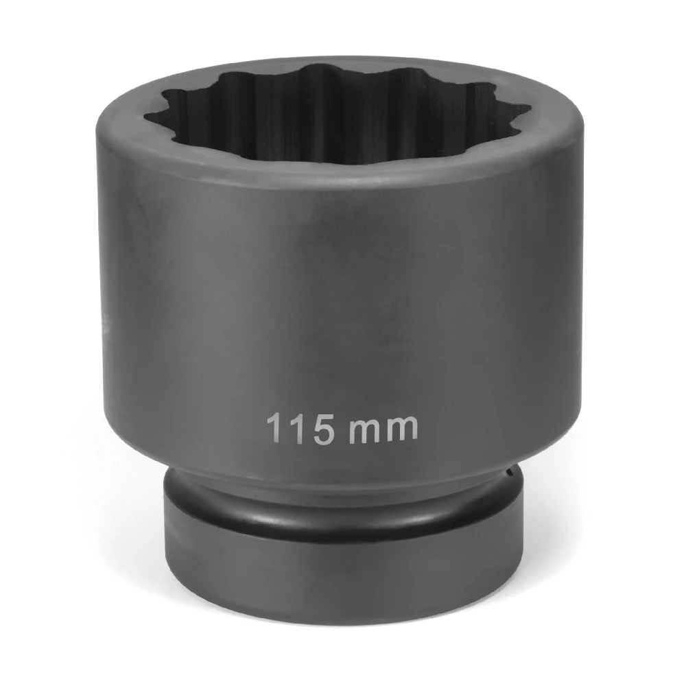 Grey Pneumatic 2-1/2" Drive x 80mm Standard Impact Socket (7280M)