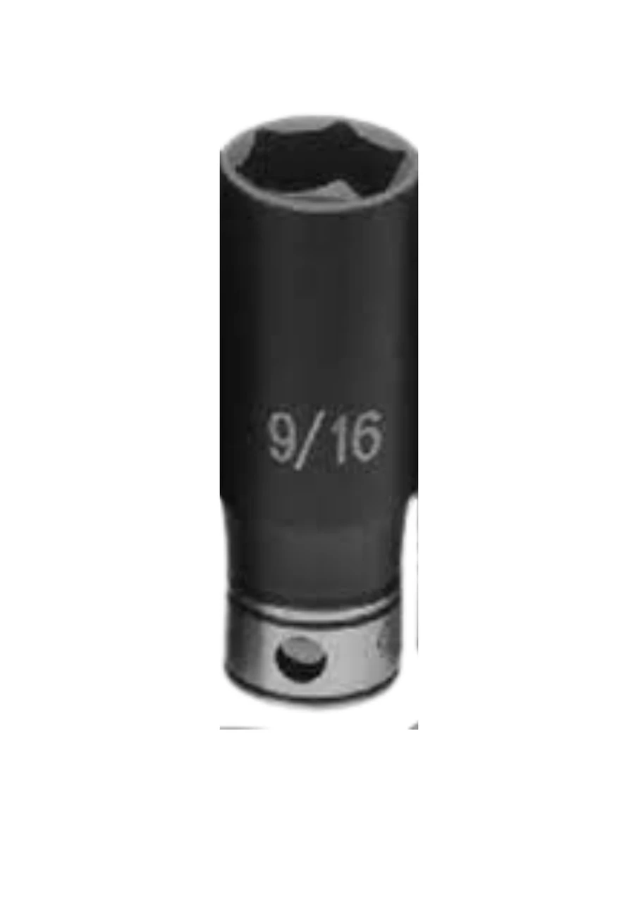 Grey Pneumatic 3/8" Drive x 9/16" Deep Duo-Socket - 6 Point (81018D)