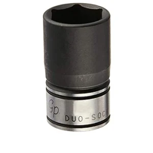 Grey Pneumatic 3/8" Drive x 9/16" Standard Duo-Socket 6 Point (81018R)