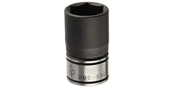 Grey Pneumatic 3/8" Drive x 9/16" Standard Duo-Socket 6 Point (81018R)