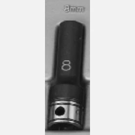 Grey Pneumatic 3/8" Drive x 8mm Deep Duo-Socket - 12 Point (81108MD)
