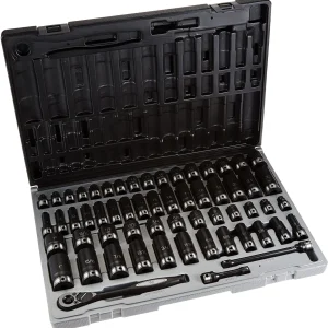 Grey Pneumatic 3/8" Fractional & Metric Duo-Socket 59pc Set (81659CRD)