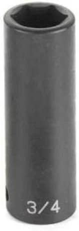 Grey Pneumatic 1/2" Drive x 3/4" Deep Duo-Socket - 6 Point (82024D)