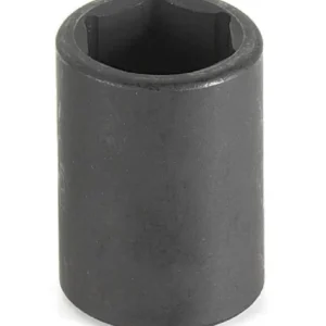Grey Pneumatic 1/4" Drive x 12mm Standard Duo-Socket - 6pt (89012M)