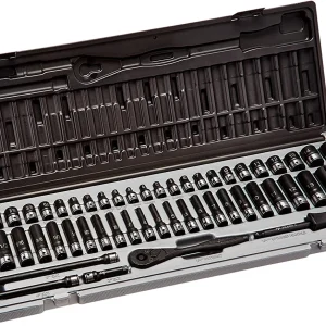 Grey Pneumatic 1/4" Dr 53pc Fr. & Metric Duo-Socket Set 6pt (89653CRD)