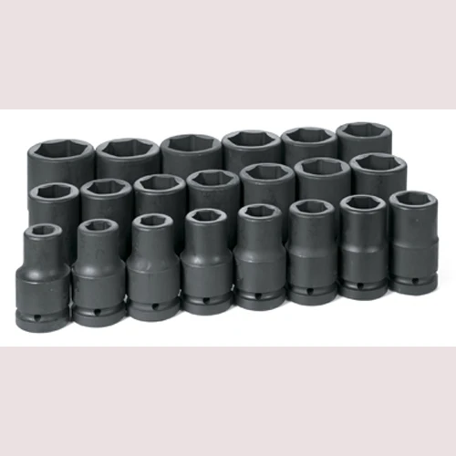 Grey Pneumatic 1" Dr. 21 Piece Deep Fractional Set 3/4" to 2" (9021D)
