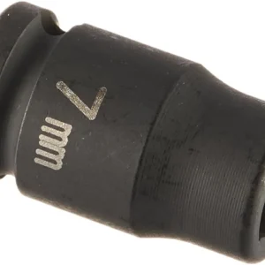 Grey Pneumatic 1/4" Drive x 7mm Magnetic Standard Socket (907MG)