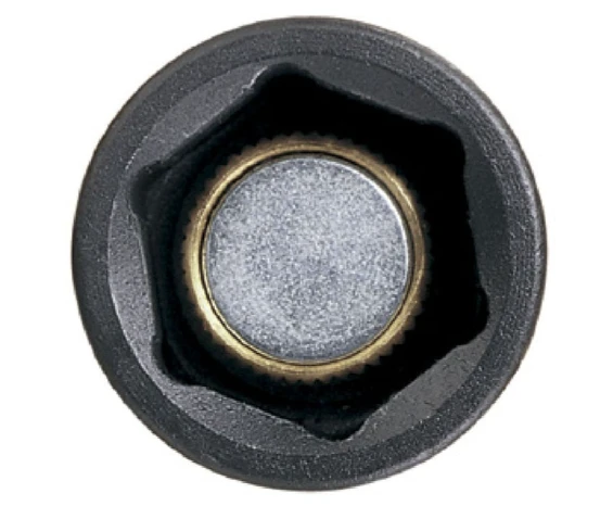 Grey Pneumatic 1/4" Drive x 1/4" Magnetic Standard Socket (908RG) — product image 2