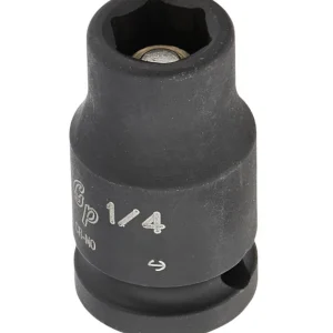Grey Pneumatic 1/4" Drive x 9/32" Magnetic Standard Socket (909RG)