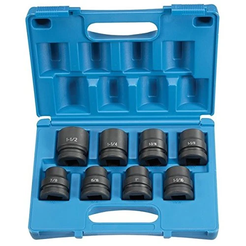 Grey Pneumatic 1" Drive 8-piece Standard Set (9108)