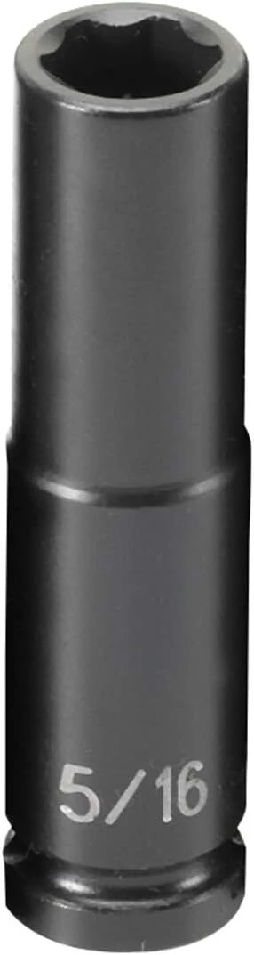 Grey Pneumatic 1/4" Surface Drive x 5/16" Deep Socket (910DS)